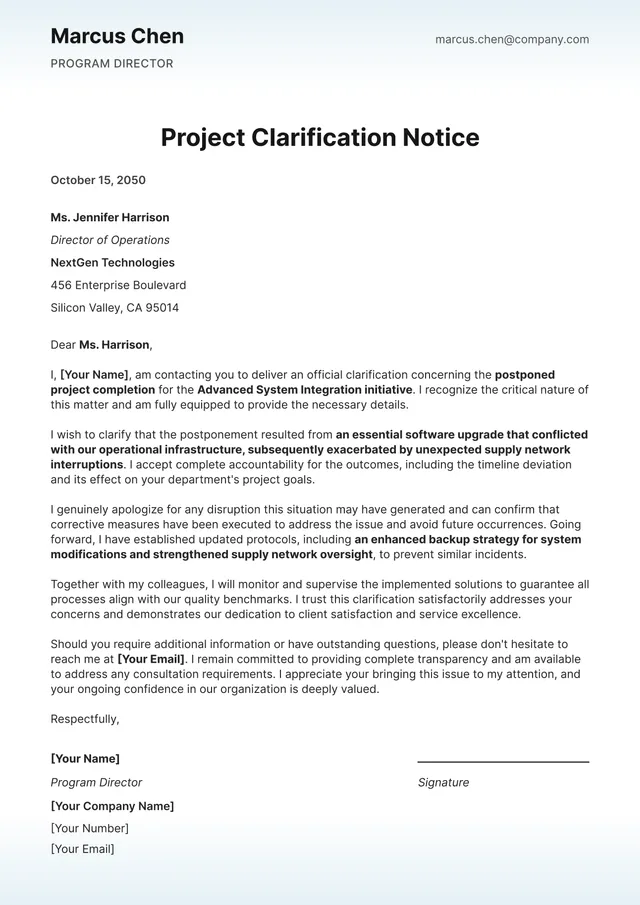 letter-of-explanation form
