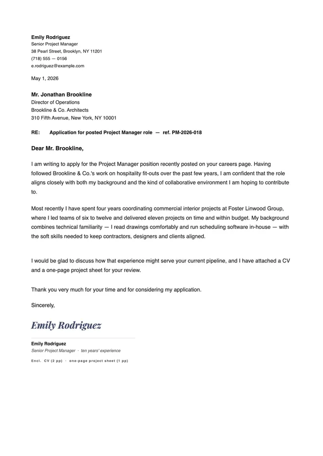 letter of interest for a job template