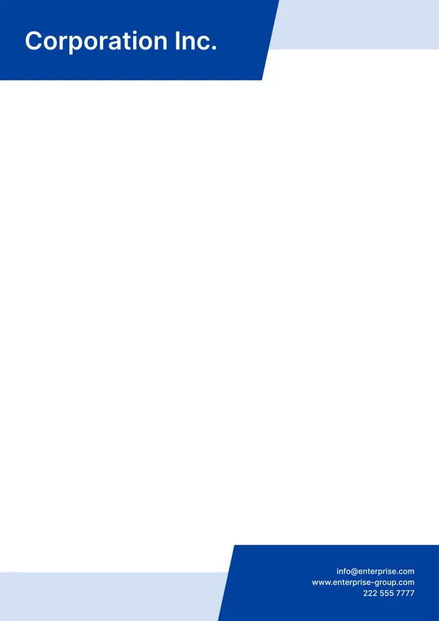 letterhead form