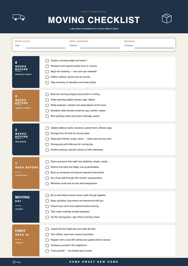 moving countdown to do list template