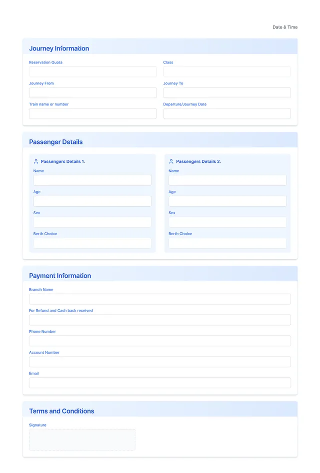 rail ticket_1 template