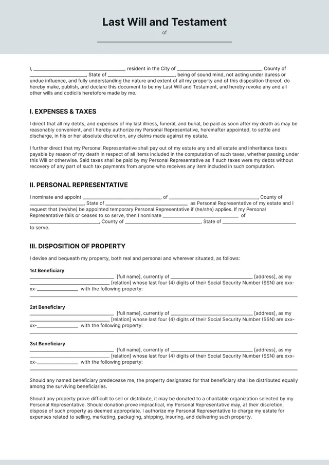 will form